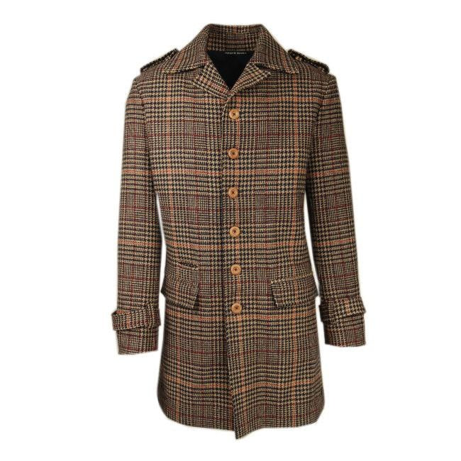 Checkered woolen coat Redford ⎪Reykjavik District