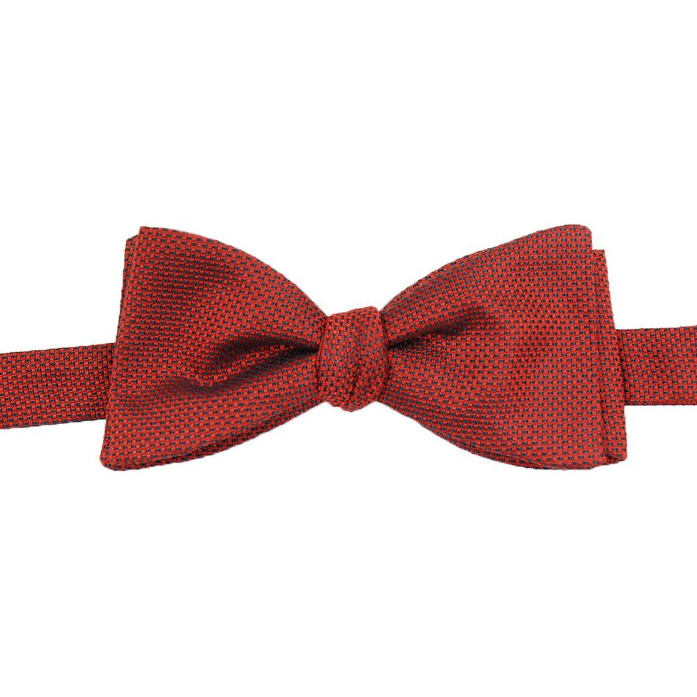 Red self-tie bow BPP Silk