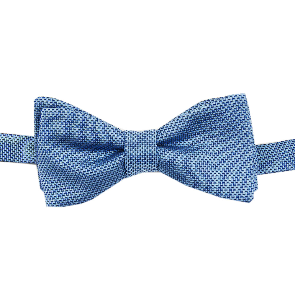 Blue self-tie bow BP⎪ Silk