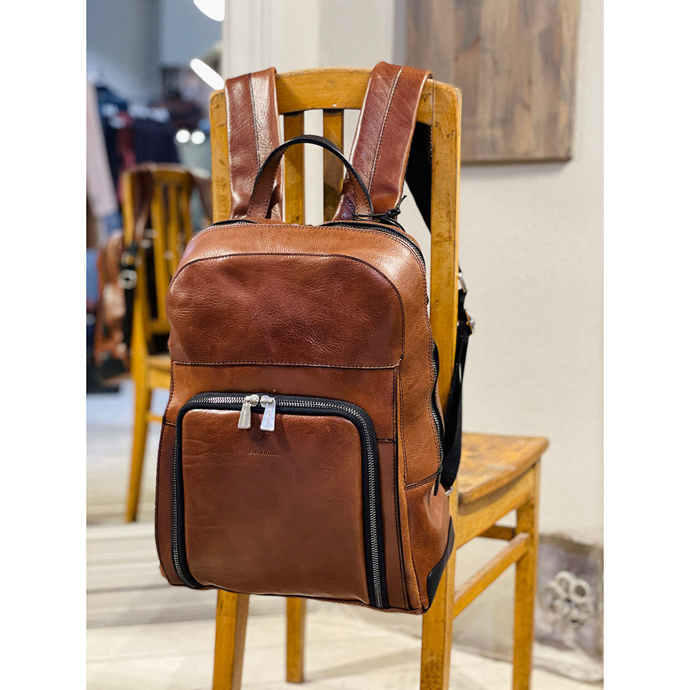 Good quality leather backpacks best sale