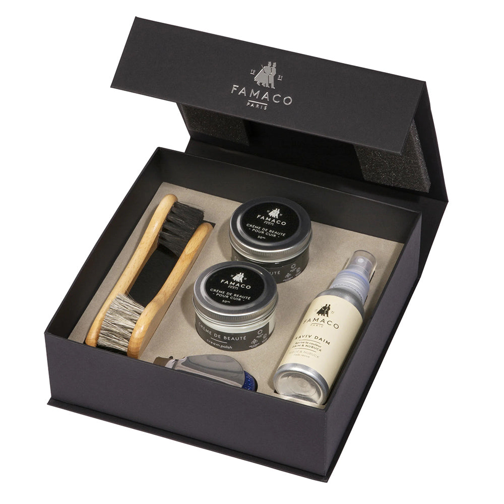 Shoe care set in a gift box⎪ Famaco