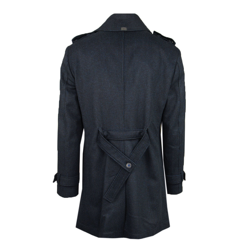Dark blue wool jacket Redford ⎪ Reykjavik District