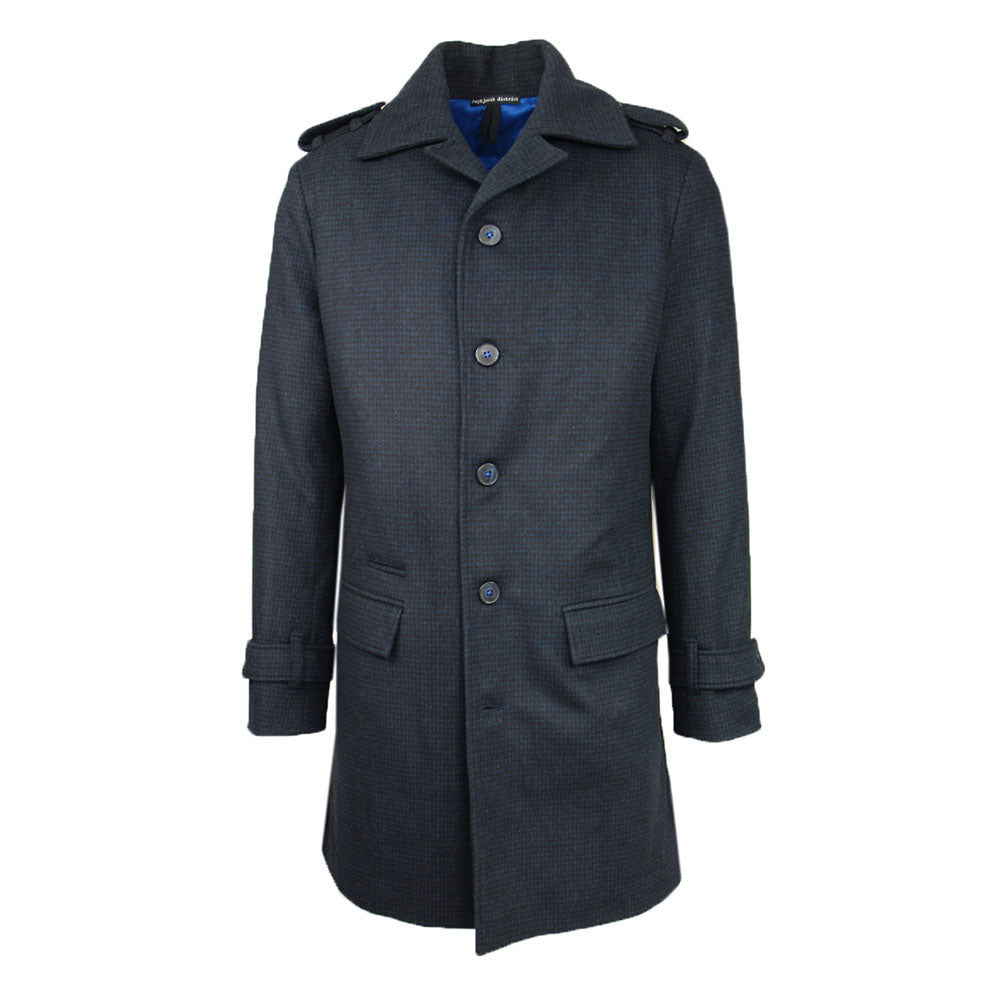 Dark blue wool jacket Redford ⎪ Reykjavik District